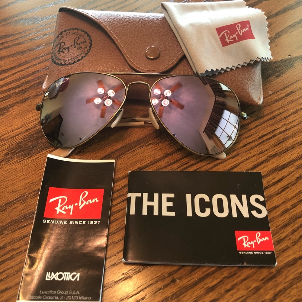 Polarized Ray Ban Aviators